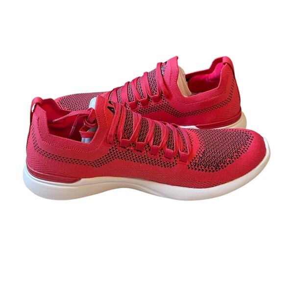 Athletic Propulsion Labs APL Techloom Breeze Red Black Sneakers NEW Size 10 - Picture 5 of 11